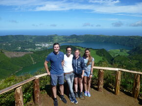 Travelling with friends to the Azores.