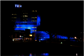 Bliksemstraal van 80 meter op TU/e-campus tijdens GLOW