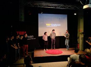 De winnaars. Foto | @TEDxEindhoven / Twitter De winnaars. Foto | @TEDxEindhoven / Twitter