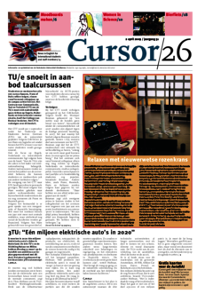 Voorzijde van magazine: Cursor 26 - 2 april 2009