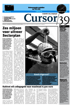 Voorzijde van magazine: Cursor 39 - 2 september 2004