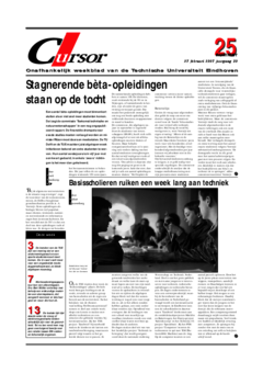Voorzijde van magazine: Cursor 25 - 27 februari 1997