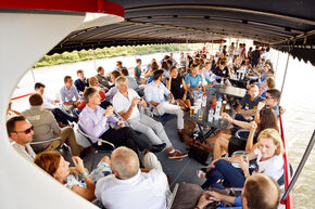 Op de boot. Foto | Bart van Overbeeke