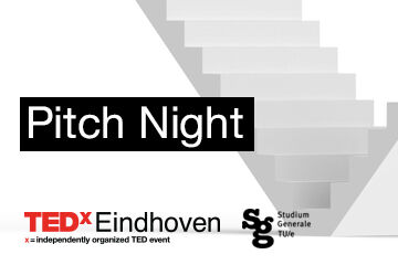 Pitchen in het Gaslab voor podiumplaats op TEDx