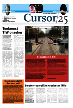 Voorzijde van magazine: Cursor 25 - 23 maart 2006