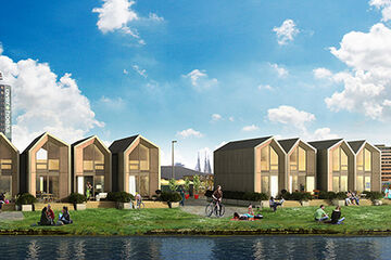 Artist impression van de Heijmans ONE