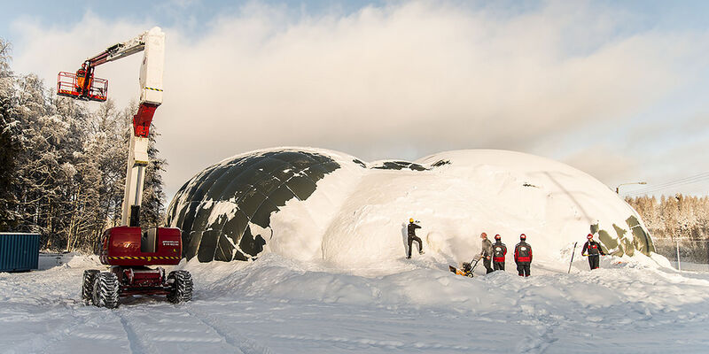 Sneeuw verwijderen. Foto | Thomas Meijerman