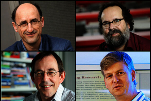 Four new university professors at TU/e
