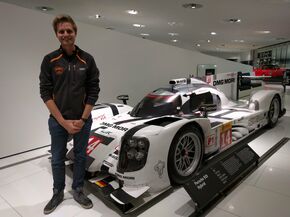 In het Porsche Museum in Stuttgart (Zuffenhausen).