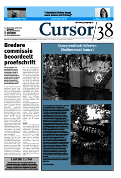 Voorzijde van magazine: Cursor 38 - 1 juli 2004