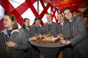 Studentbestuurders. Foto | Vincent van den Hoogen Studentbestuurders. Foto | Vincent van den Hoogen