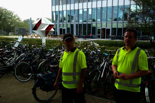 Enforcement with stickers and voices