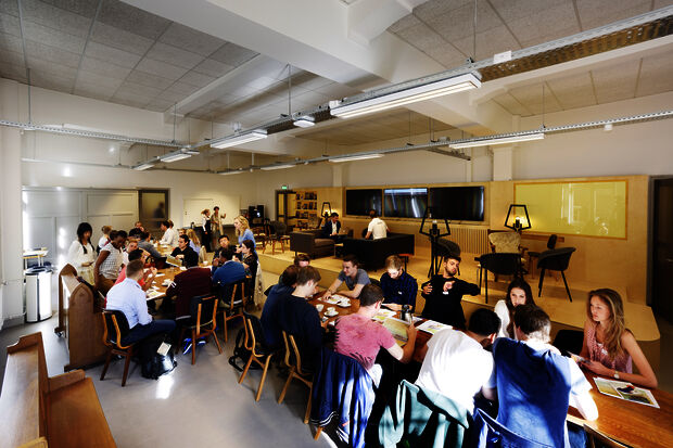 Students and staff members pioneering at JADS