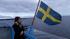 Boat to Åland.