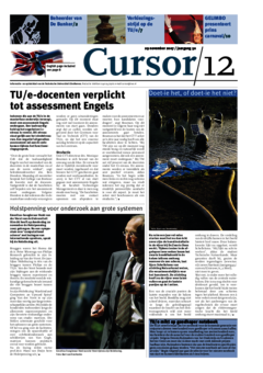 Voorzijde van magazine: Cursor 12 - 29 november 2007