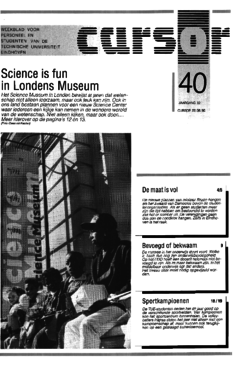 Voorzijde van magazine: Cursor 40 - 22 juni 1990