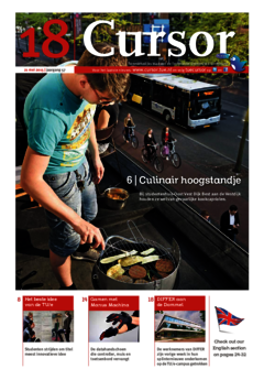 Voorzijde van magazine: Cursor 18 - 21 mei 2015