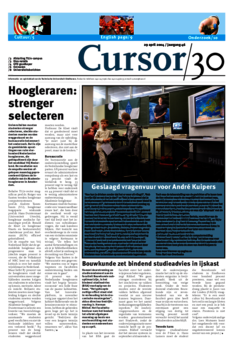 Voorzijde van magazine: Cursor 30 - 29 april 2004