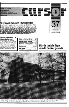 Voorzijde van magazine: Cursor 37 - 1 juni 1990