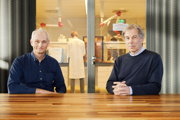 Jan van Hest (left) and Bert Meijer. Photo | Bart van Overbeeke