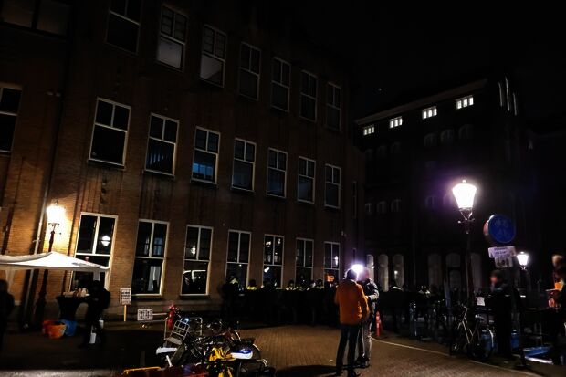 Police Support Unit clears UvA building within a day