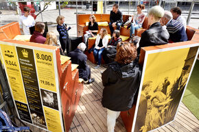 TU/e Talk door Elphi Nelissen in het Pavilion. Foto | Bart van Overbeeke