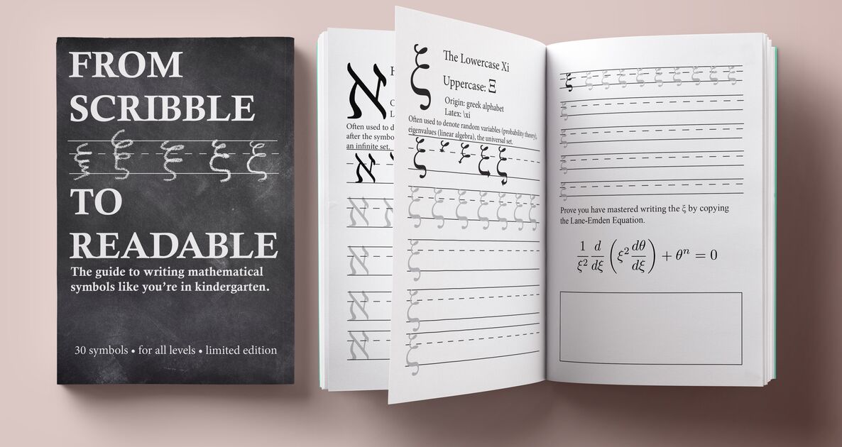 Students try to eliminate illegible handwriting with a book