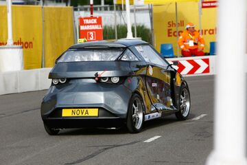 Nova in actie tijdens de Shell Eco-marathon. Foto | Shell