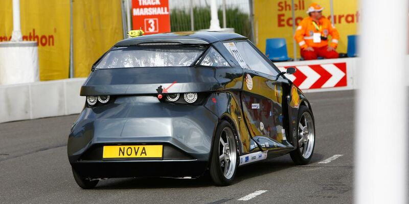 Nova in actie tijdens de Shell Eco-marathon. Foto | Shell