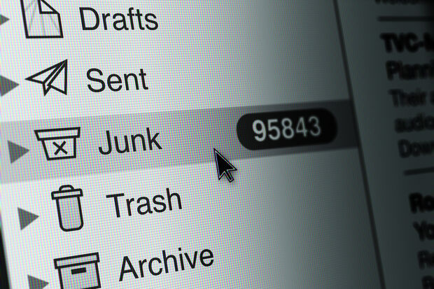 Back from vacation? Check your junk mail folder!