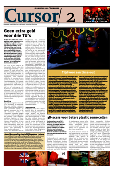 Voorzijde van magazine: Cursor 02 - 17 september 2009