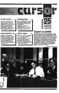 Voorzijde van magazine: Cursor 25 - 3 maart 1994