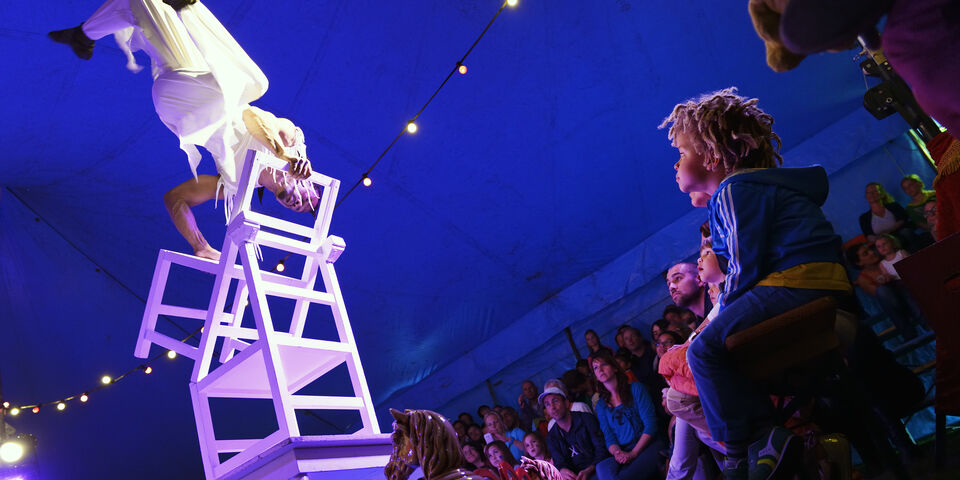Circus Bongo bij de TUimelaar. Foto | Bart van Overbeeke