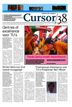 Voorzijde van magazine: Cursor 38 - 1 september 2005