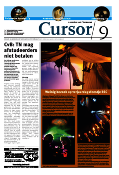 Voorzijde van magazine: Cursor 09 - 9 november 2006
