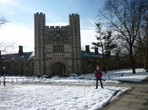 Peter Rindt in Princeton.