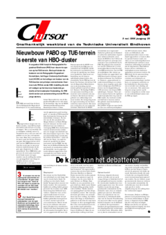 Voorzijde van magazine: Cursor 33 - 9 mei 1996