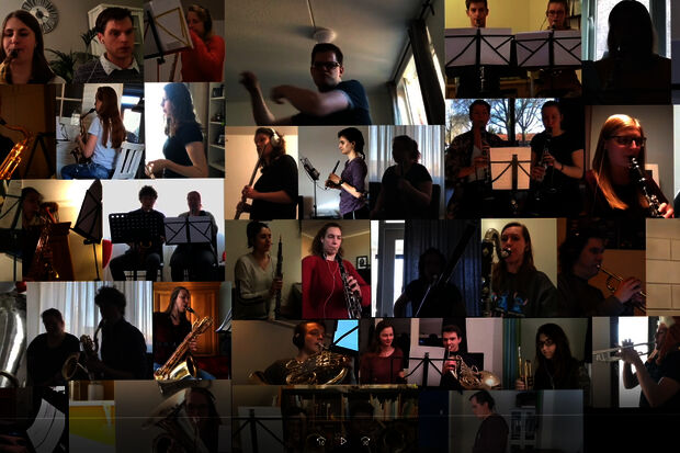 Online rehearsals for - cancelled - concert