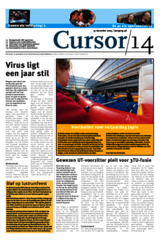 Voorzijde van magazine: Cursor 14 - 15 december 2005