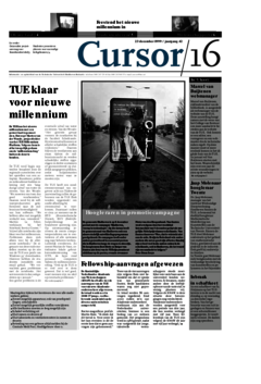 Voorzijde van magazine: Cursor 16 - 23 december 1999