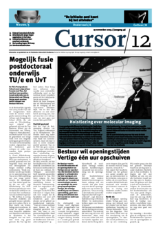 Voorzijde van magazine: Cursor 12 - 27 november 2003
