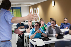 Leren van ondernemers met ervaring. Foto | Bart van Eijden
