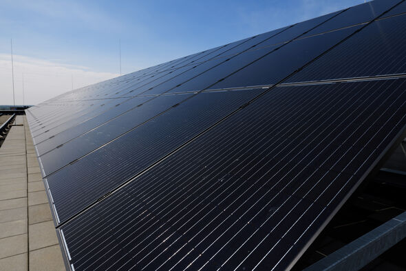 PERC solar panels op Flux. Photo | Bart van Overbeeke