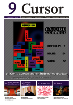 Voorzijde van magazine: Cursor 9 - 7 januari 2016