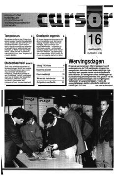 Voorzijde van magazine: Cursor 16 - 11 december 1992