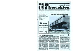 Voorzijde van magazine: TH berichten 30 - 1 april 1966