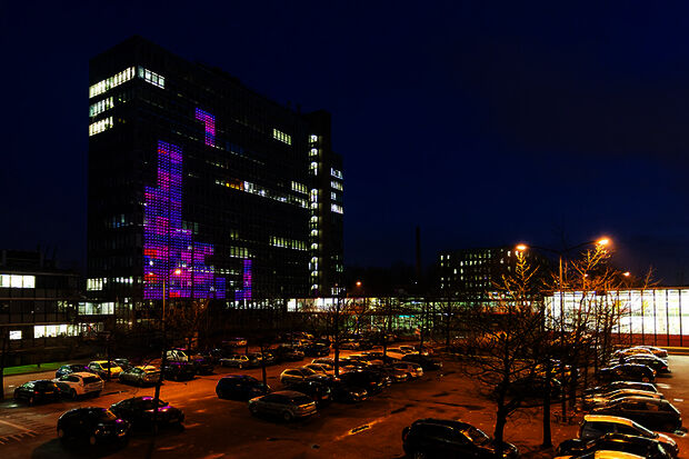 Largest game of Tetris ever impresses