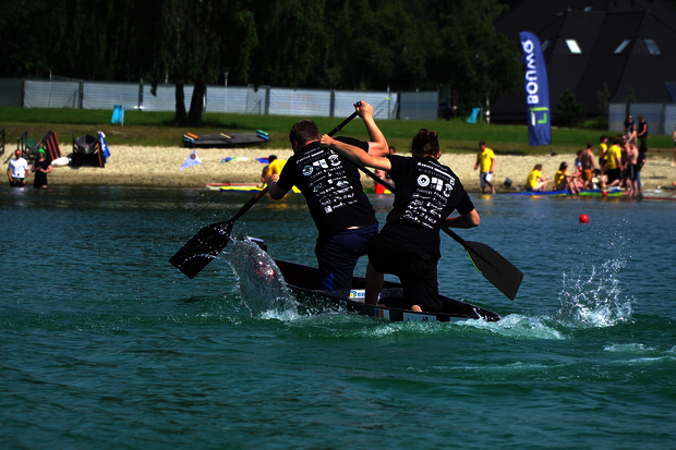 Swimming or sinking at the Concrete Canoe Race