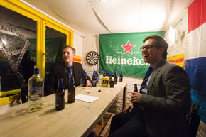 Aanschuiven bij Huize Aqua Vitae. Foto | Rien Meulman