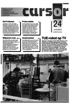 Voorzijde van magazine: Cursor 24 - 18 februari 1993